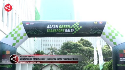 ESDM Bersama ACE Meluncurkan Green Transport Rally
