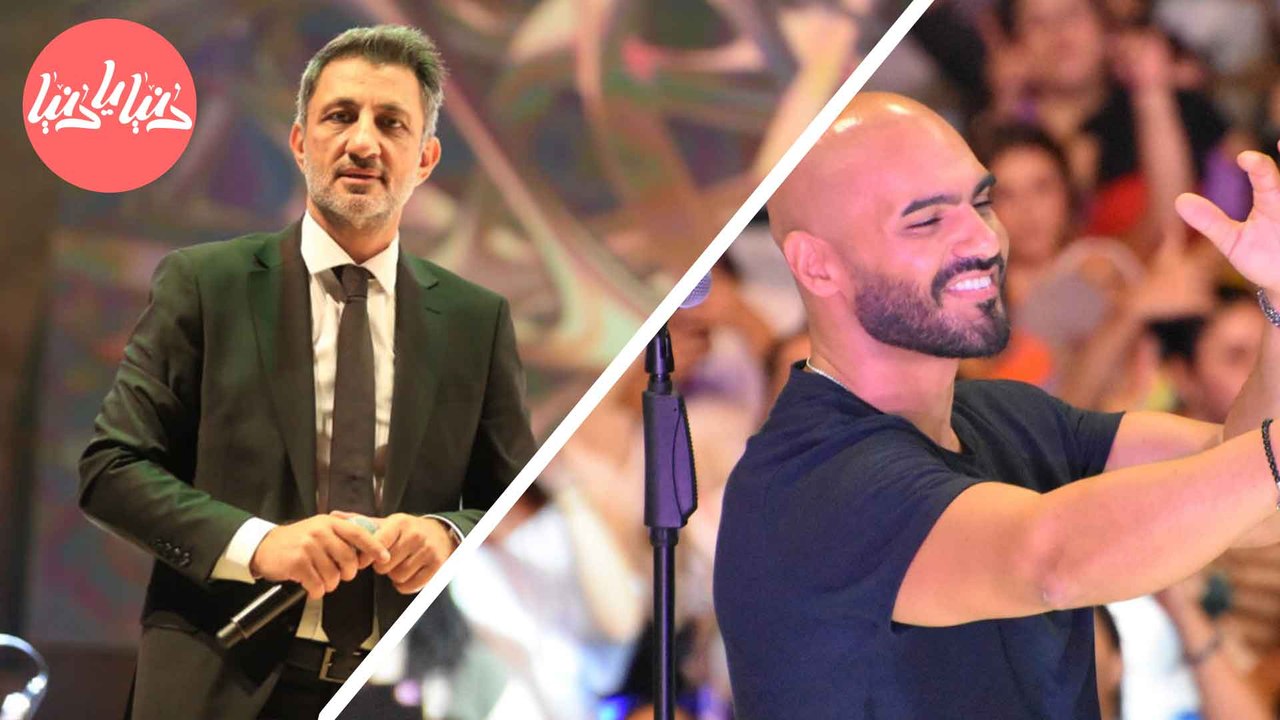 ليلة استثنائية في مهرجان الفحيص مع جهاد سركيس وجوزيف عطية