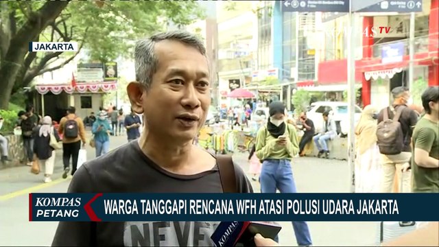 WFH dan Kendaraan Listrik Efektif Kurangi Polusi Udara DKI Jakarta?