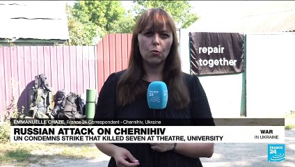 'The Ukrainian population is shocked by yet another attack that shows that nowhere across the country is safe'