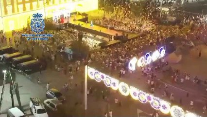 Los otros drones de la Feria de Málaga: la Policía patrulla por el cielo