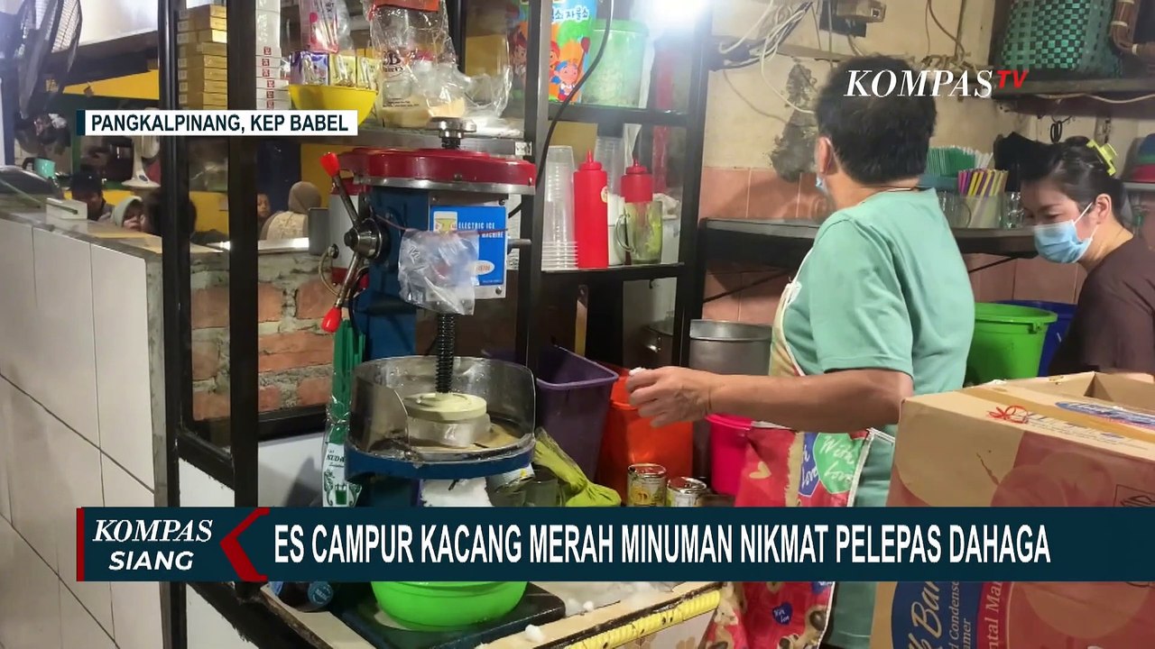 Kulineran di Bangka Belitung, Wajib Cobain Es Campur Kacang Merah Ini!