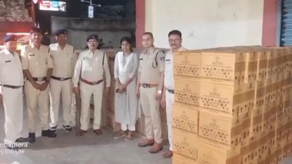 जोबट :पुलिस ने जप्त की लाखों की अवैध शराब जप्त,कार्रवाई से माफियाओं में हड़कंप
