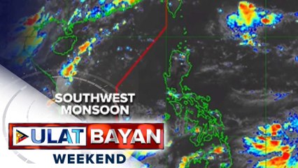 Habagat, patuloy na magpapaulan sa Southern Luzon, Visayas at Mindanao