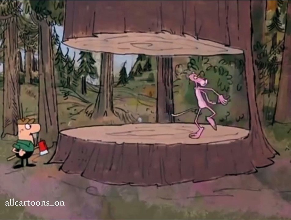 Pink panther cartoon