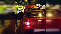 Kadıköy'de 9 saatte 82 araç trafikten men edildi