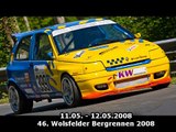 Bergrennen wolsfeld 2008 Bjorn wiebe Renault Clio Williams 16v bwr 100octane