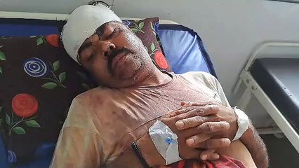 दो युवकों ने एक युवक पर किया धारदार हथियार से वार, हालत गंभीर