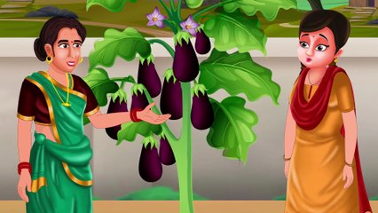 जादुई बैंगन वाली कहानी | Hindi Kahani | Hindi Cartoon | Moral Stories | Hindi Fairy tales Kahaniya