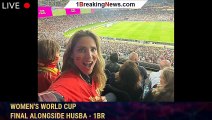 Elsa Pataky cheers on her native Spain as she watches Women's World Cup