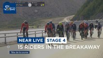 15 riders in the breakaway - Stage 4 - Arctic Race of Norway 2023