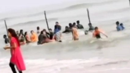 పశ్చిమ గోదావరి జిల్లా: సందడిగా పేరుపాలెం బీచ్