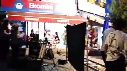 Belediye başkanları film için kamera karşısına geçti
