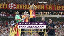 Keren! Hakim Ziyech Nyamar Jadi Capo Suporter Saat Dikenalkan Galatasaray