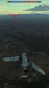 В лобовую МиГ-17 VS F11F-1 War Thunder