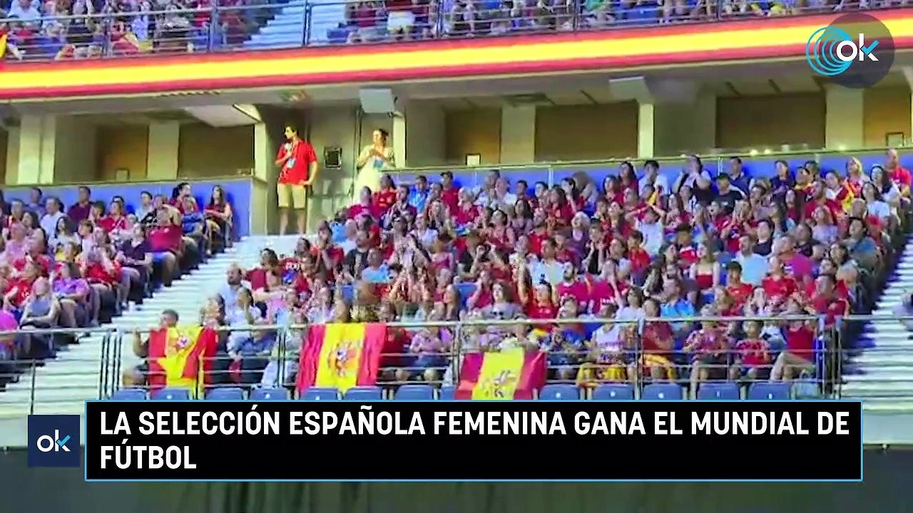 La selección española femenina gana el Mundial