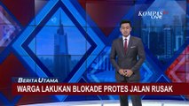 Kesal Jalan Rusak 5 Tahun Lebih Tak Diperbaiki, Warga Sukabumi Gelar Aksi Blokade!