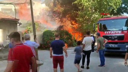 BOŞ EVDE ÇIKAN YANGIN, SÖNDÜRÜLDÜ