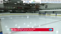 Pre-Novice Women Gp3 Free Program 2023 Super Series BC Summer Skate - Rink 1 (31)