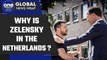 Zelensky in the Netherlands after US approved sending Dutch F-16 jets to Ukraine | Oneindia News