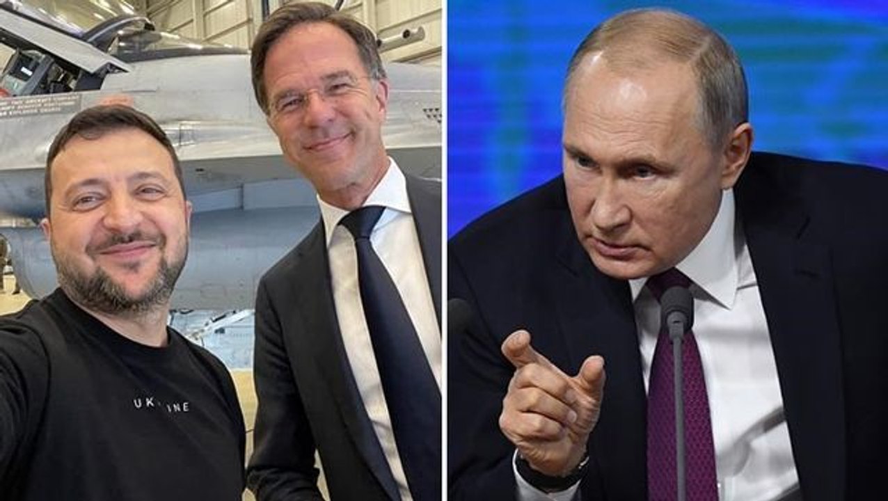 Zelenski'nin F-16 selfiesi sonrası gözler nükleer tehditte bulunan Putin'e çevrildi