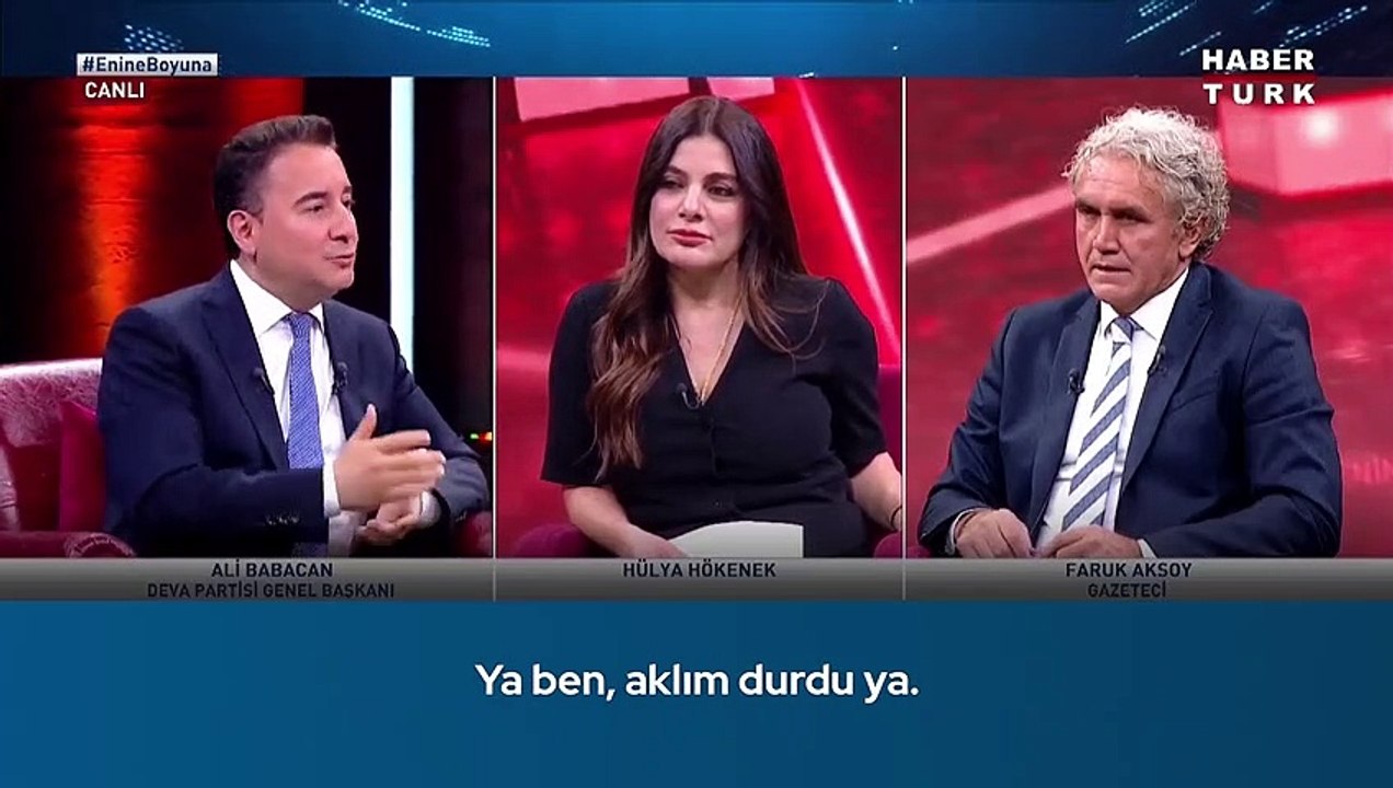 Babacan: Aklım durdu