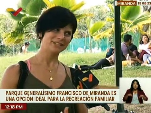 Miranda | Visitantes del Parque Generalísimo Francisco de Miranda disfrutan de espacios recreativos