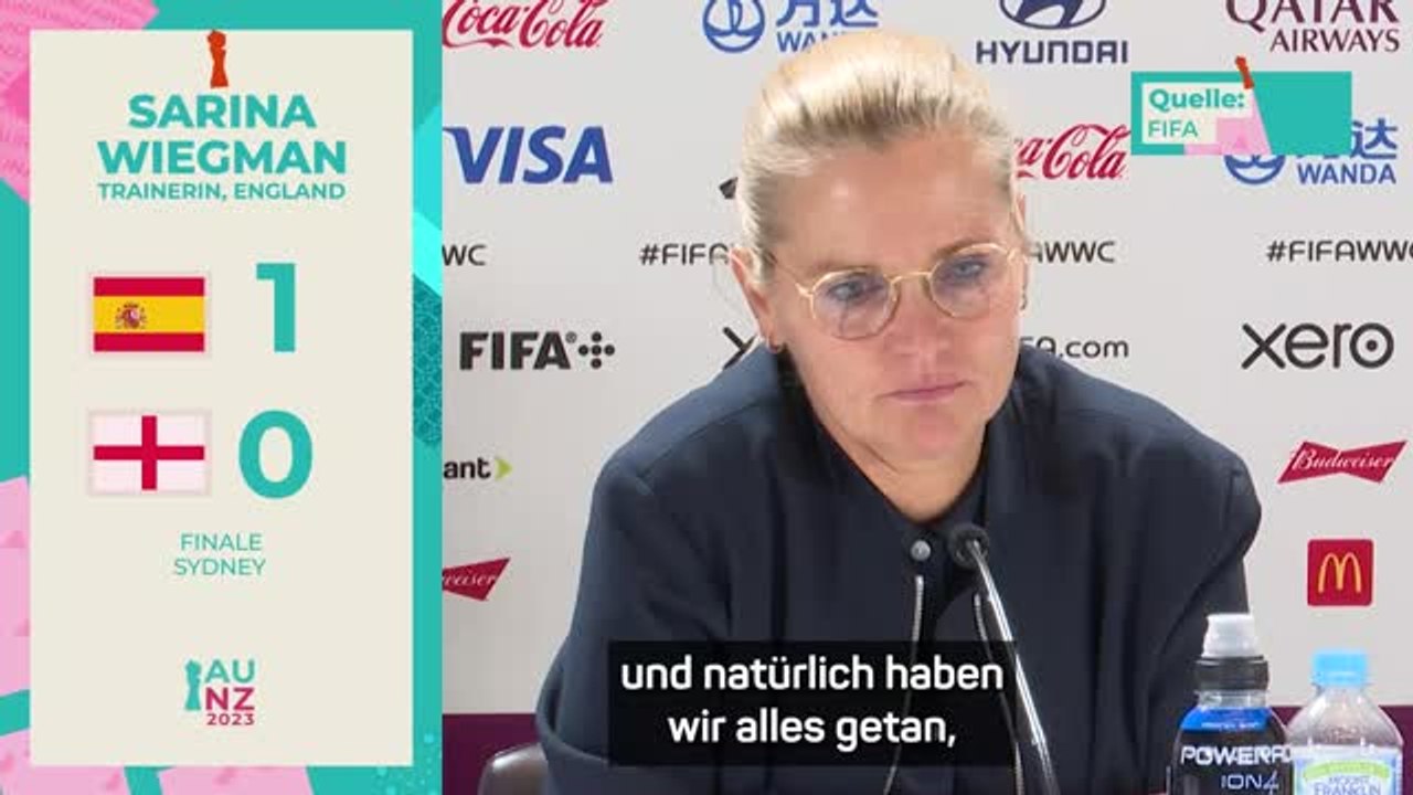 Wiegman: 'Wir werden zurückkommen'