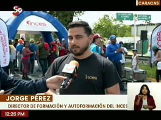 Caracas | Desde la avenida Boyacá culmina caminata familiar 5K por el 64 aniversario del Inces