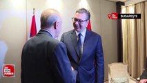 Cumhurbaşkanı Erdoğan, Sırbistan Cumhurbaşkanı Vucic ile görüştü