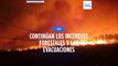Continúan las evacuaciones por incendios forestales en Europa