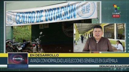 Elecciones en Guatemala tienen baja afluencia de participantes