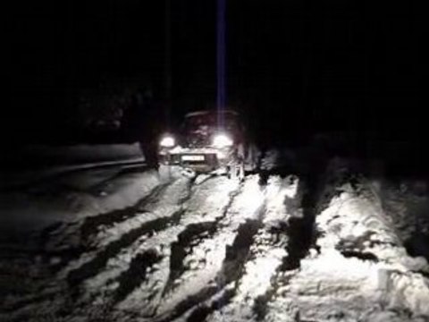 patrol GR TD6 neige!col de porte!!!