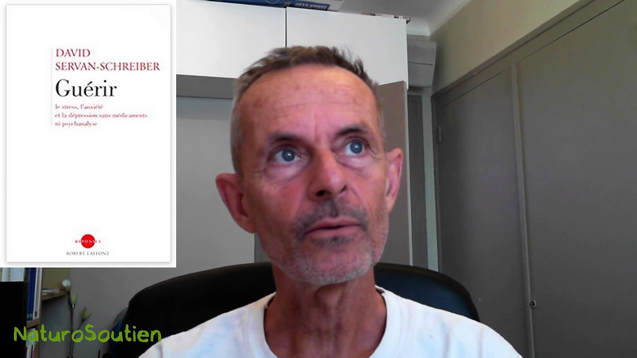 LIVRE GUERIR de David Servan-Schreiber (naturosoutien)