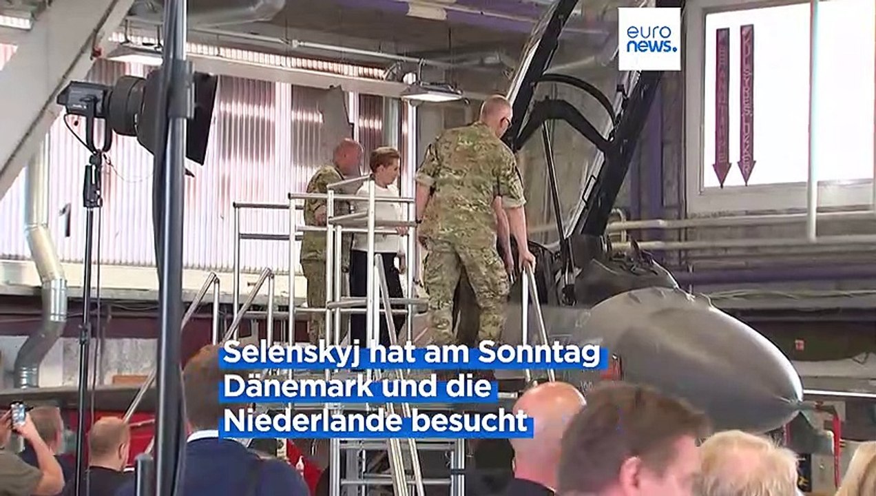 Kampfjets für Kiew: Holland und Dänemark wollen F-16 an die Ukraine abgeben