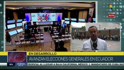 Tải video: Más de la mitad de los ecuatorianos ya han votado en las elecciones presidenciales