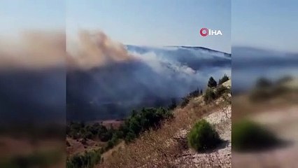 Balıkesir Kepsut orman yangını
