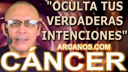 ♋️#CANCER #TAROT♋️ Oculta tus verdaderas intenciones ✨ARCANOS.COM✨