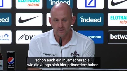 Lieberknecht: "War ein Mutmacherspiel für uns"