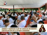 Carabobo | Ministro Carlos Leal Tellería certificó a 400 líderes y lideresas CLAP