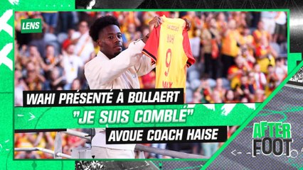 Lens 1-1 Rennes : "Je suis comblé" Haise heureux de l'arrivée de Wahi