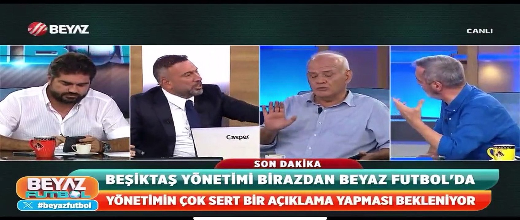 Kütahyalı ile kavga eden Çakar, stüdyoyu terk etti: Ya Rasim gidecek ya ben!