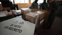 Finaliza la jornada electoral en Ecuador