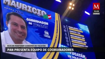 El PAN presenta a su equipo de “coordinadores” para mantener Yucatán