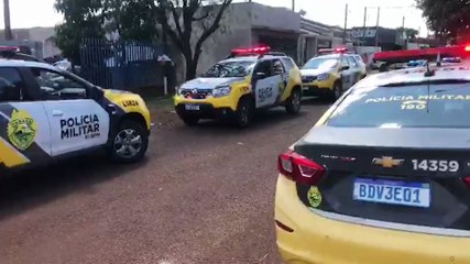 Download Video: Após disparo de arma de fogo, diversas equipes da PM são mobilizadas ao Bairro Esmeralda