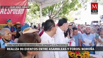 Así fueron los 90 eventos de Gerardo Fernández Noroña