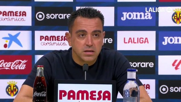 Xavi Hernández se rinde ante la exhibición de Lamine Yamal en Villarreal