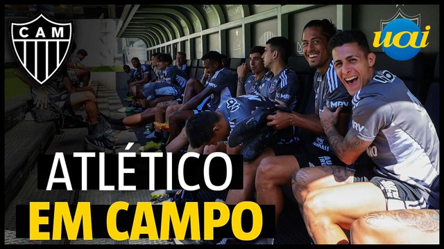 Elenco do Galo é ovacionado antes de inauguração da Arena MRV