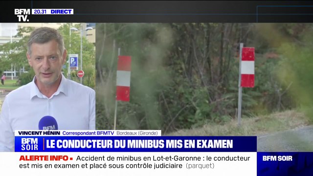 Accident de minibus en colonie de vacances: le conducteur est mis en examen et placé sous contrôle judiciaire