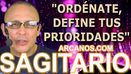 ♐️#SAGITARIO #TAROT♐️ Ordénate, define tus prioridades  ✨ARCANOS.COM✨